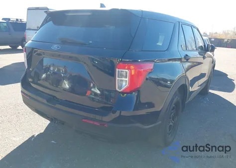 2020 Ford Police Interceptor Utility from USA, damaged, VIN 1FM5K8AB8LGA18641